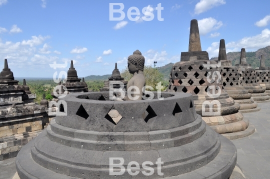 Buddhist temple Borobudur