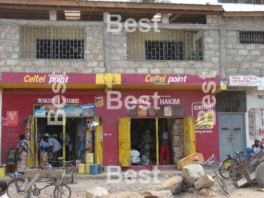 Colonial shop in Kenya