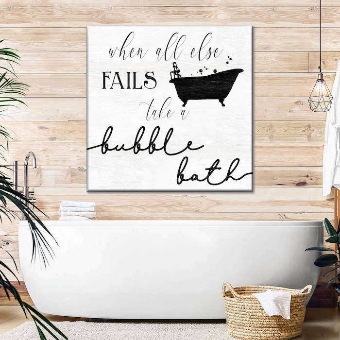 bathroom wall art ideas