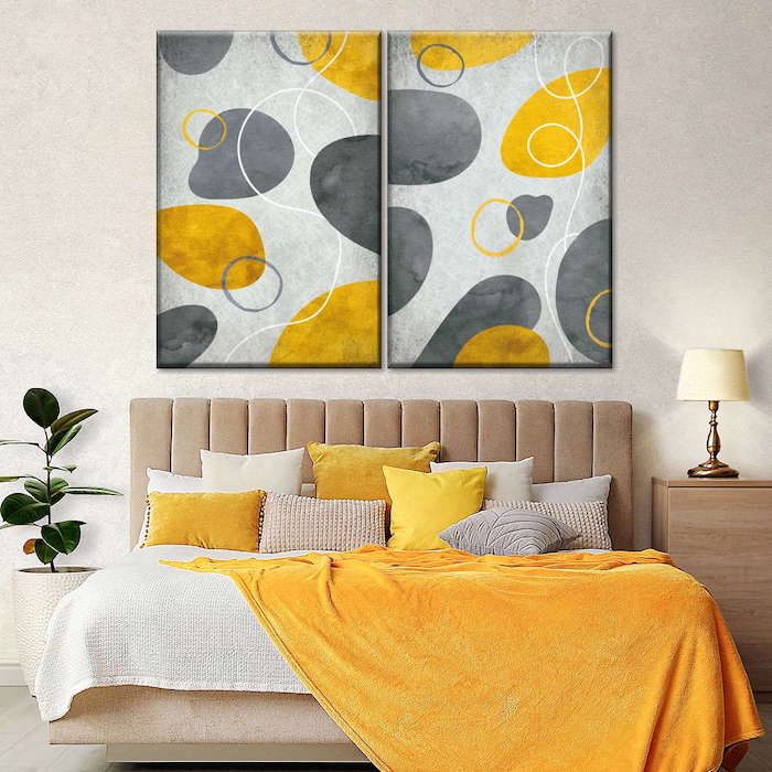 yellow home decor