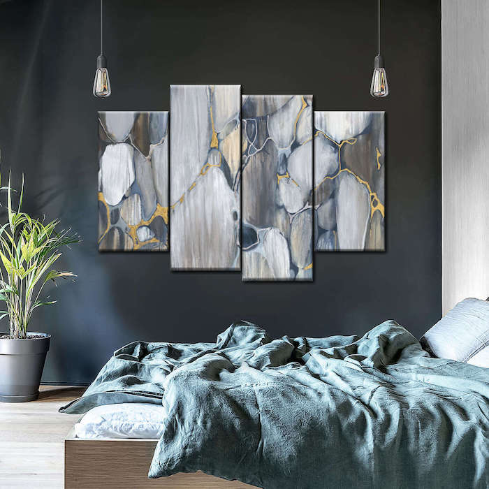 best grey bedroom art ideas