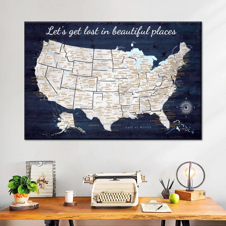 best push pin usa map ideas