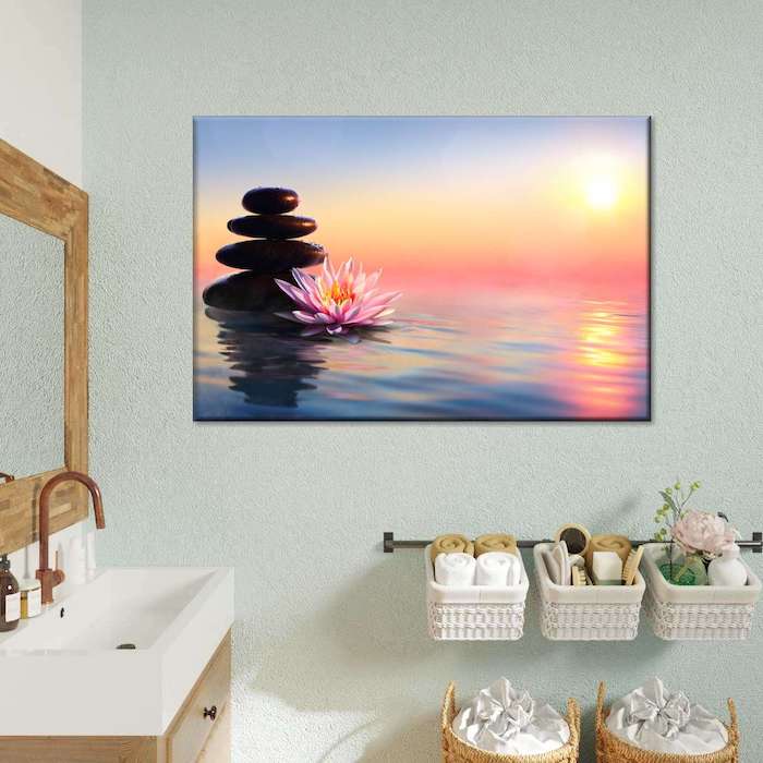 best spa wall art for bathroom