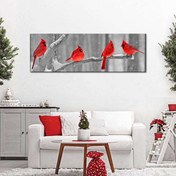 christmas canvas art