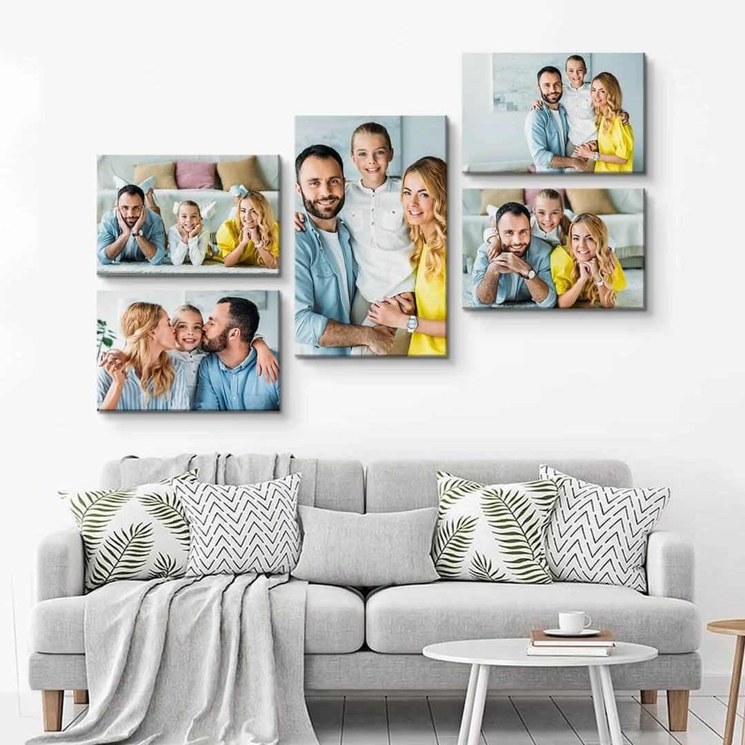 custom family canvas prints