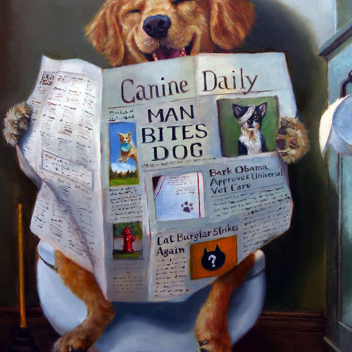 Funny Animal Wall Art