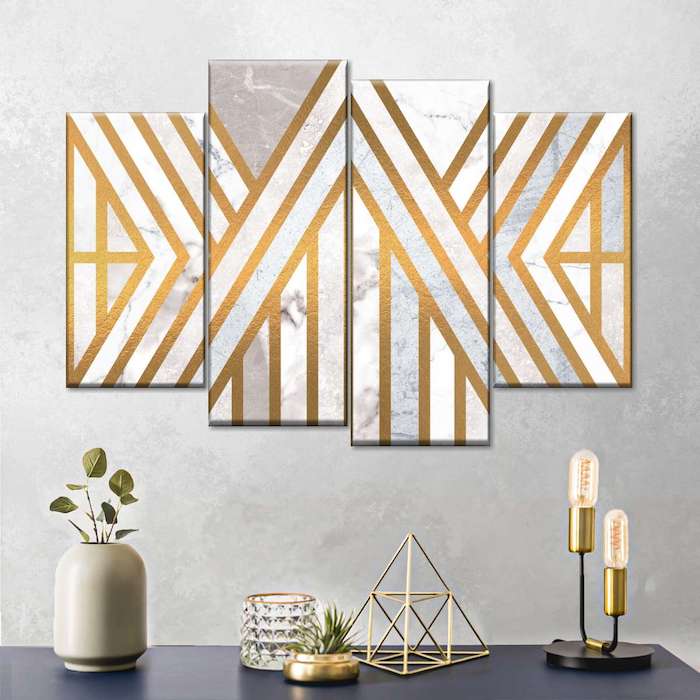 geometric wall art ideas
