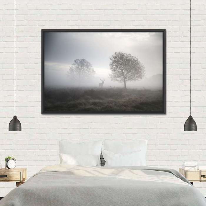 grey bedroom wall decor ideas