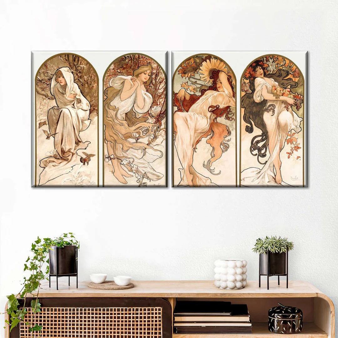 how to decorate a blank wall