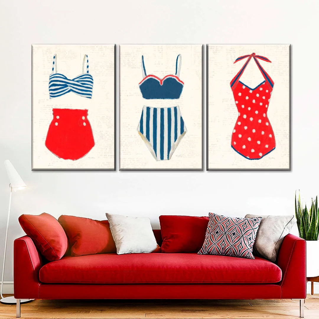 how to decorate a long blank wall