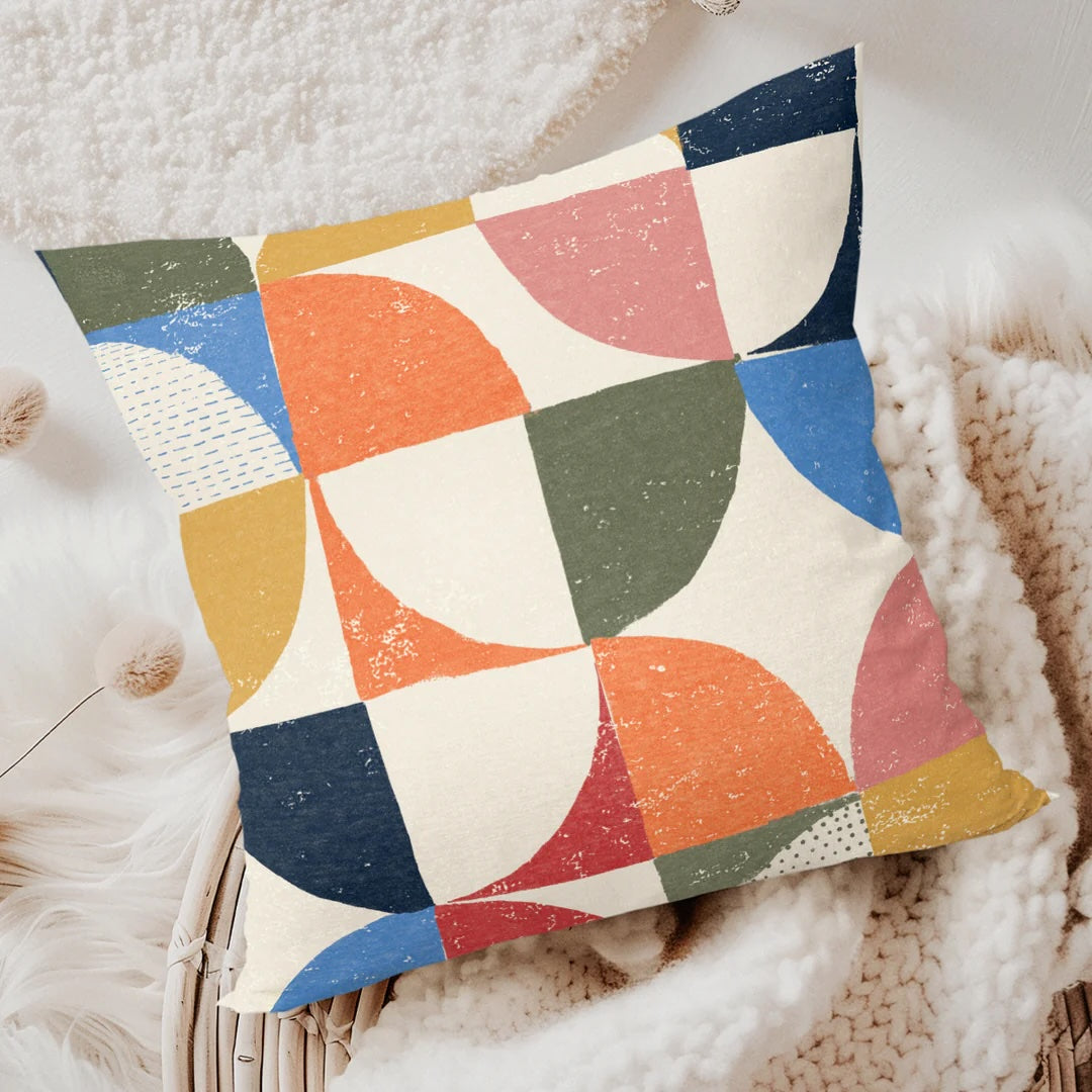 how many decorative pillows on a sofa