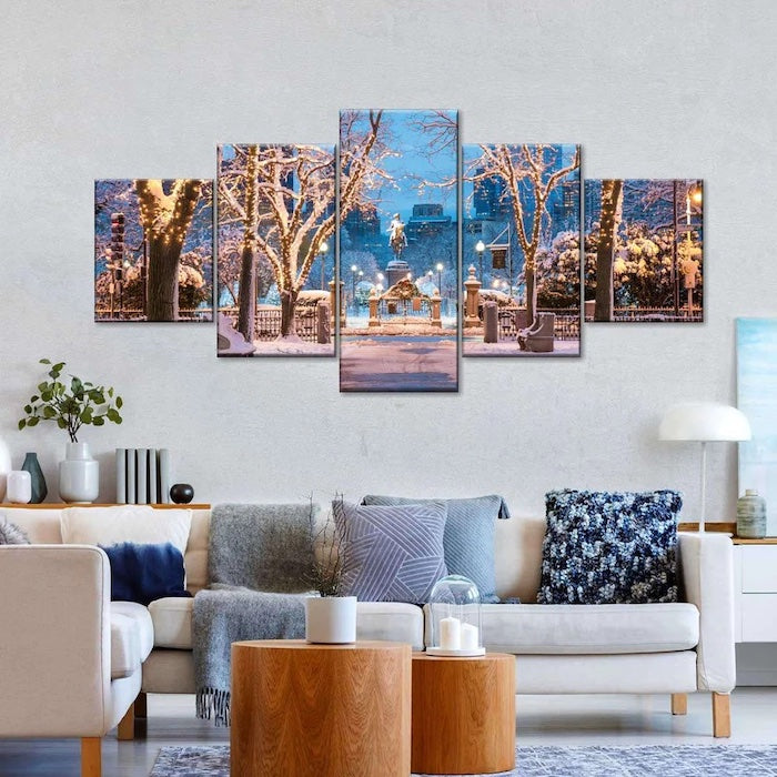 large christmas wall art
