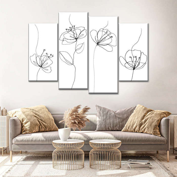 minimalist living room decor