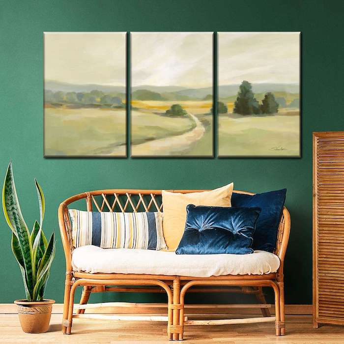 neutral color palette wall art