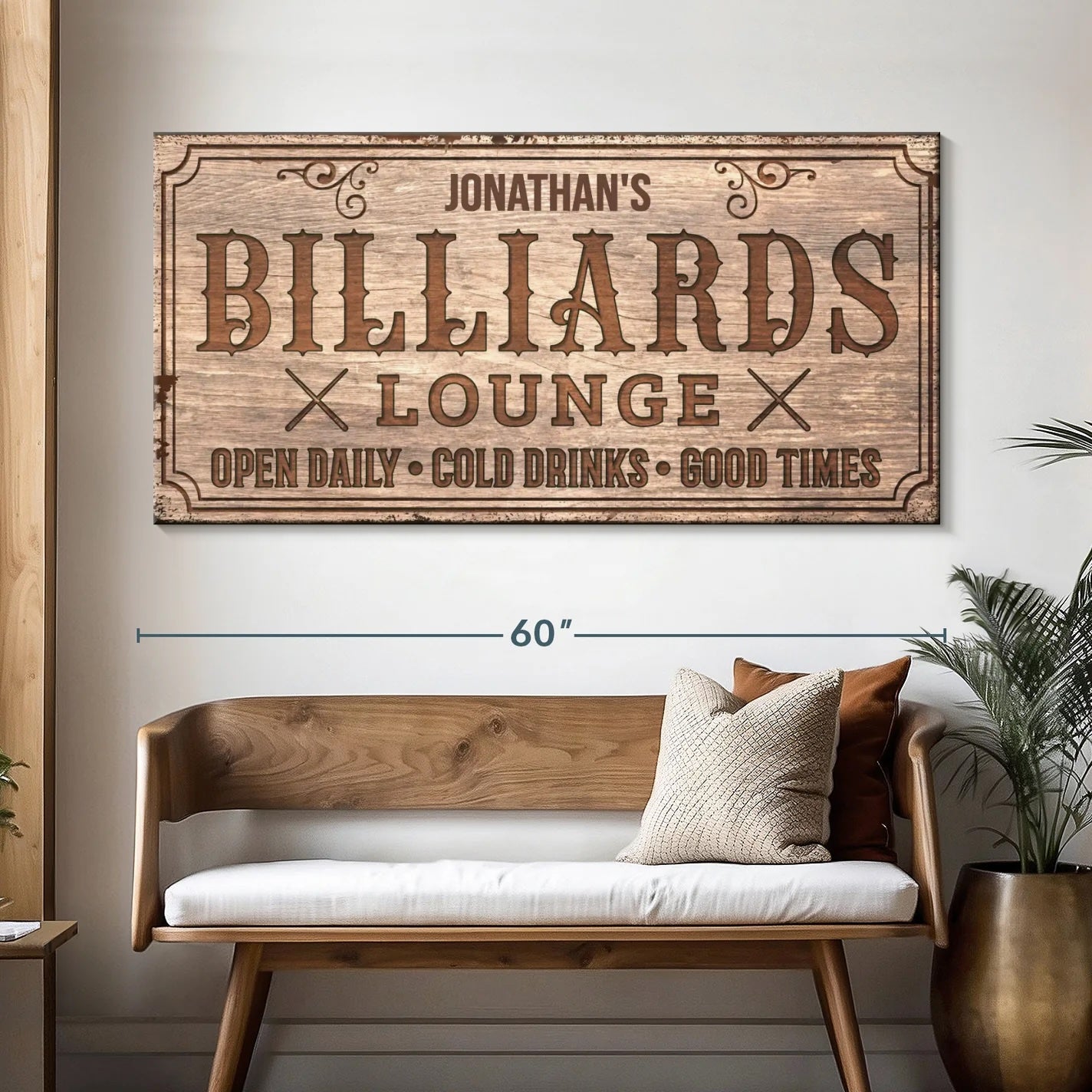 lounge wall art decor ideas