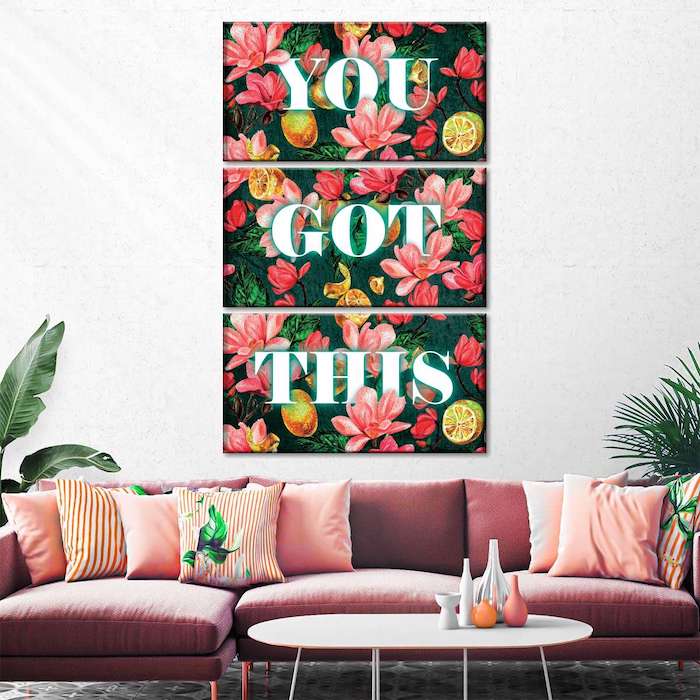 flower wall art ideas