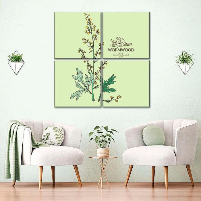 sage green wall art