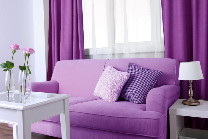 Purple home decor