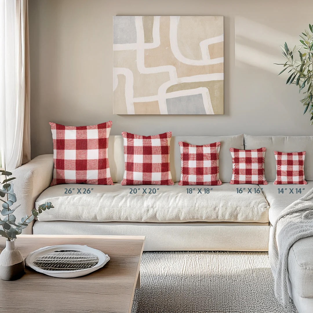 standard throw pillow size