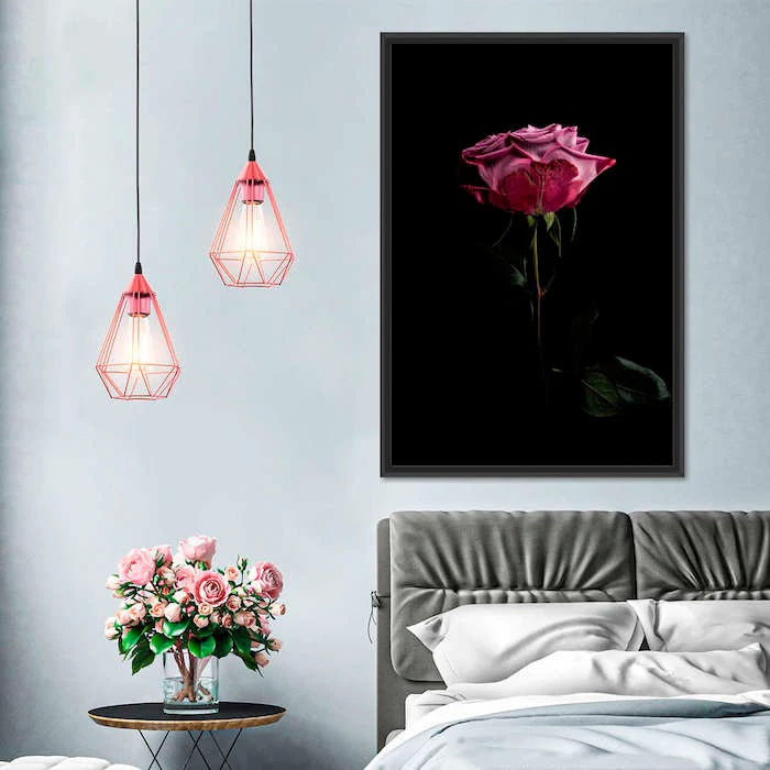 top black framed art ideas