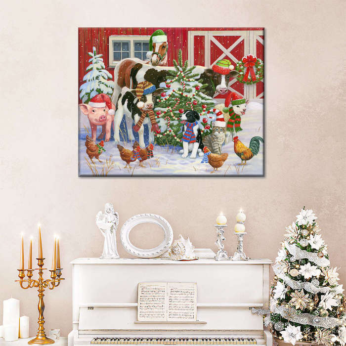 holiday hallway ideas