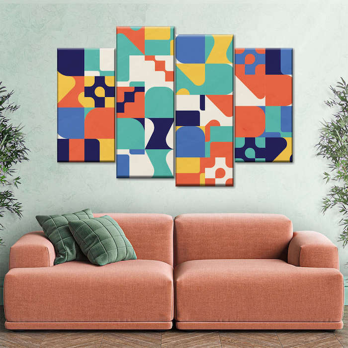 patterned wall art