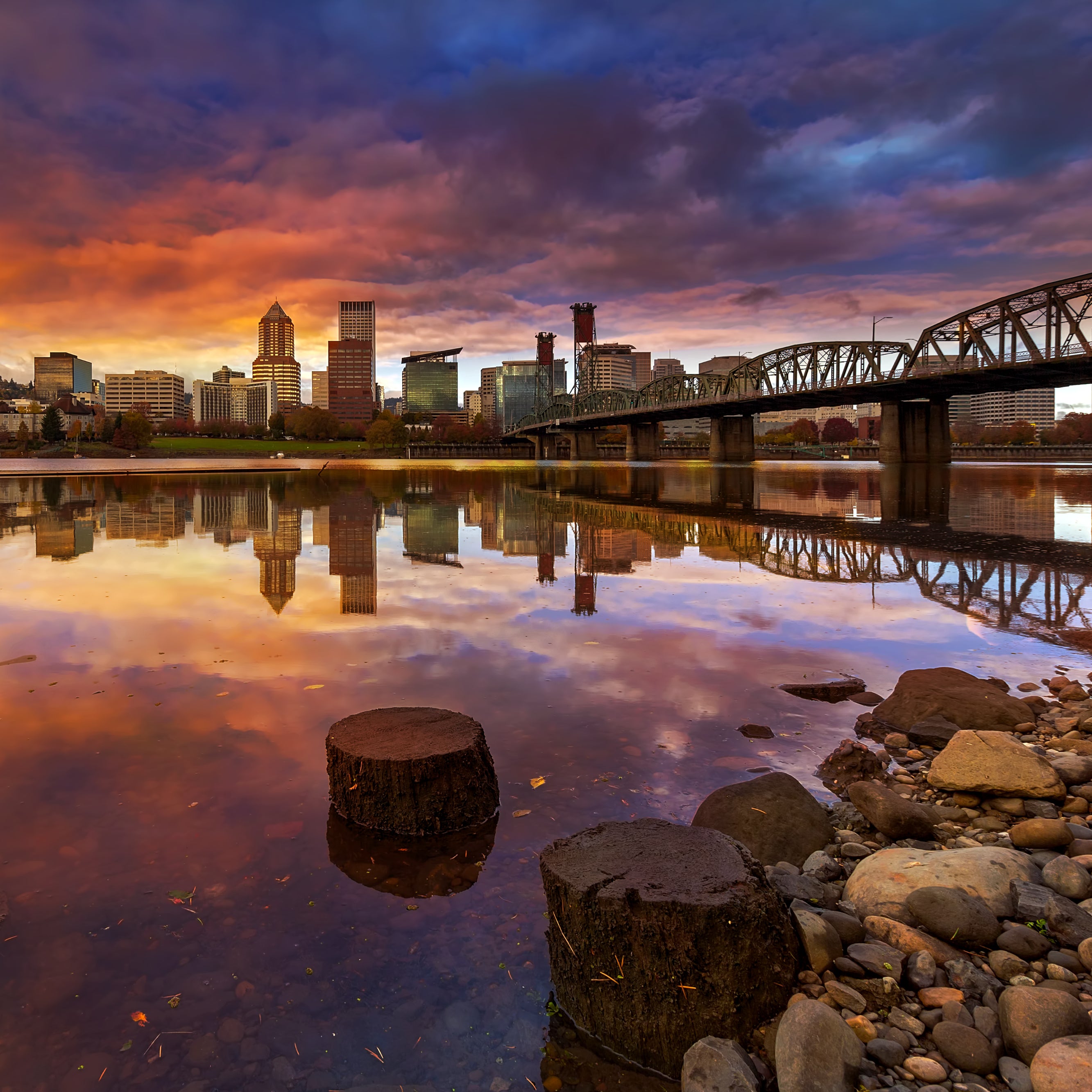 Willamette River Wall Art