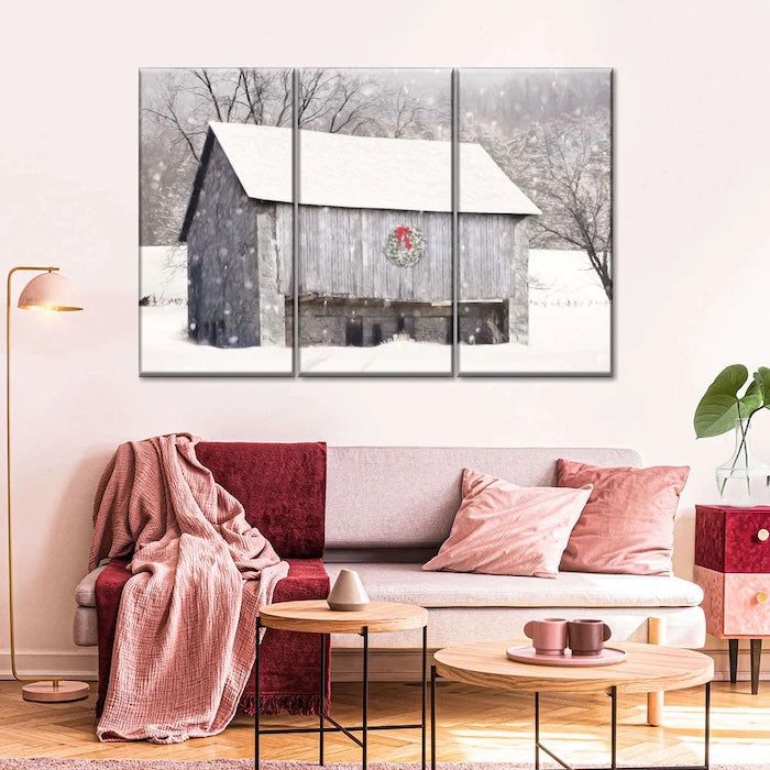 winter canvas art
