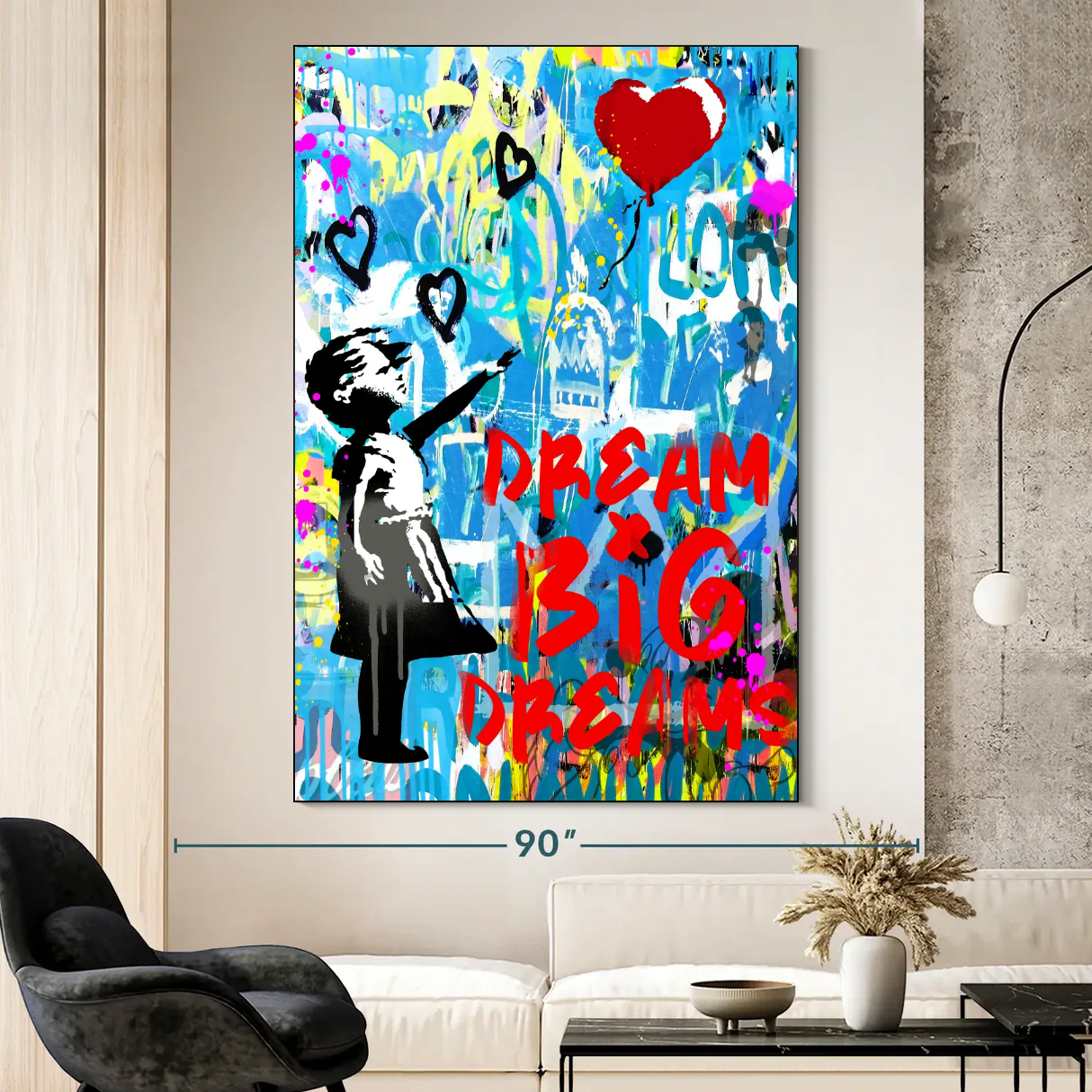 big large wall art ideas