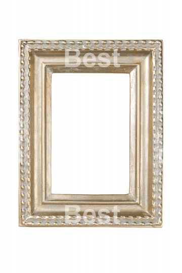 Gold picture frame