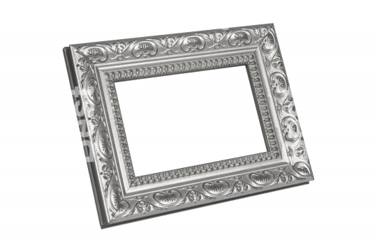 Silver picture frame