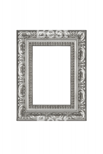 Silver picture frame