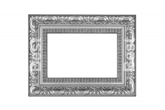 Silver picture frame