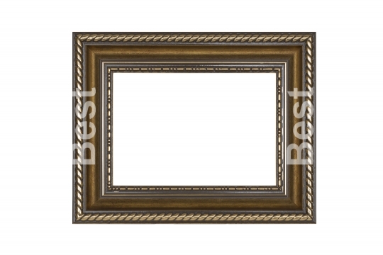 Gold picture frame