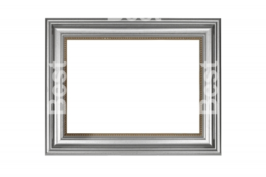 Silver picture frame