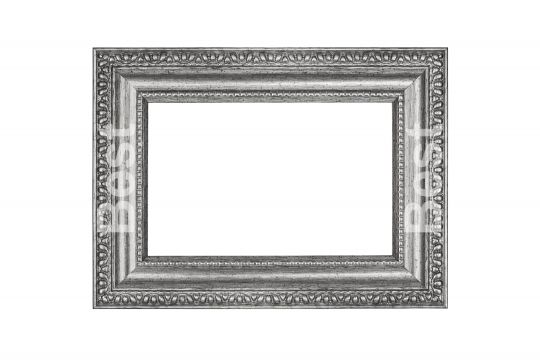 Silver picture frame