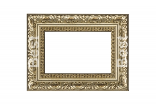 Gold picture frame