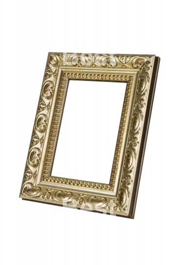 Gold picture frame