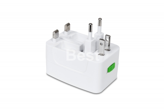 Universal travel adapter plug