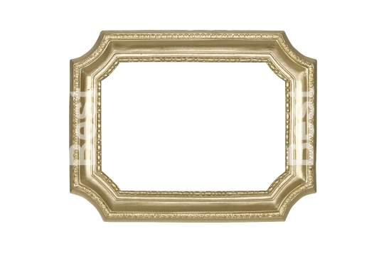 Gold picture frame