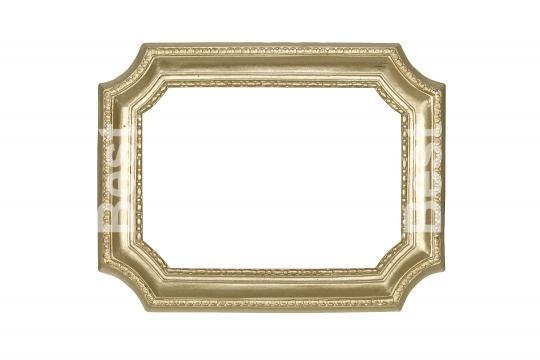 Gold picture frame