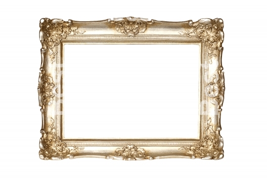Gold picture frame 