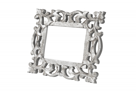 Silver picture frame