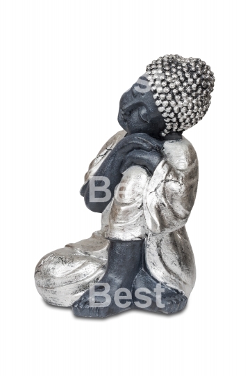 Black sleeping Buddha