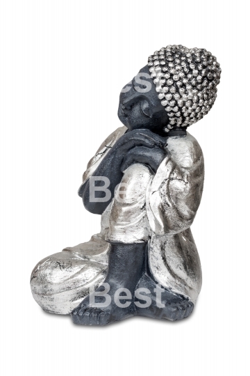 Black sleeping Buddha