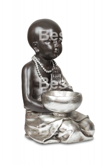 Black young buddha