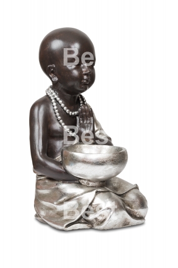 Black young buddha