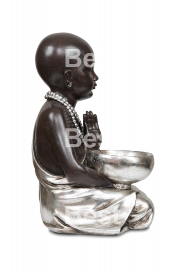 Black young buddha