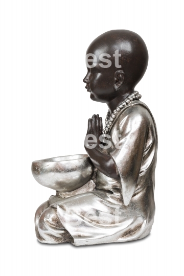 Black young buddha