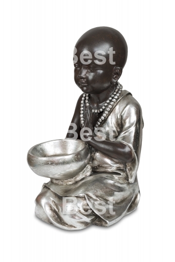 Black young buddha